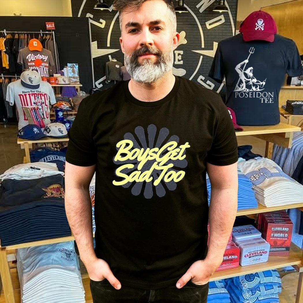 Boys Get Sad Too Bloom Logo Unisex