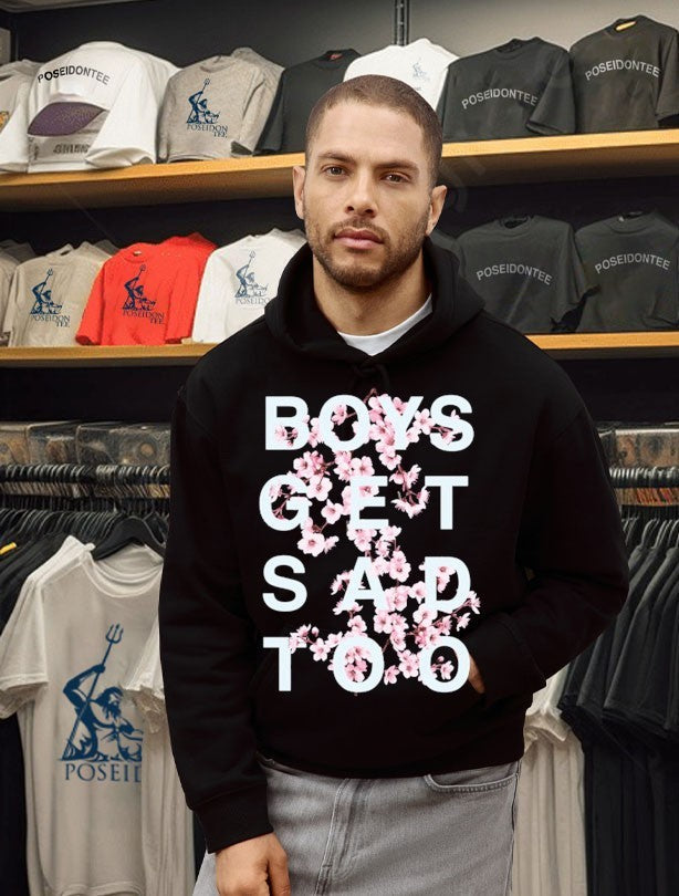Boys Get Sad Too Blossom Unisex