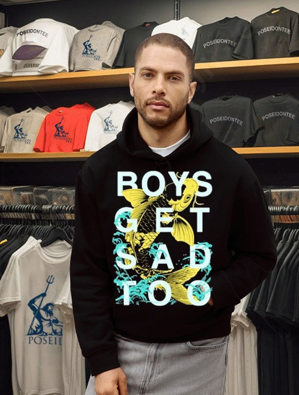 Boys Get Sad Too Lucky Koi Unisex