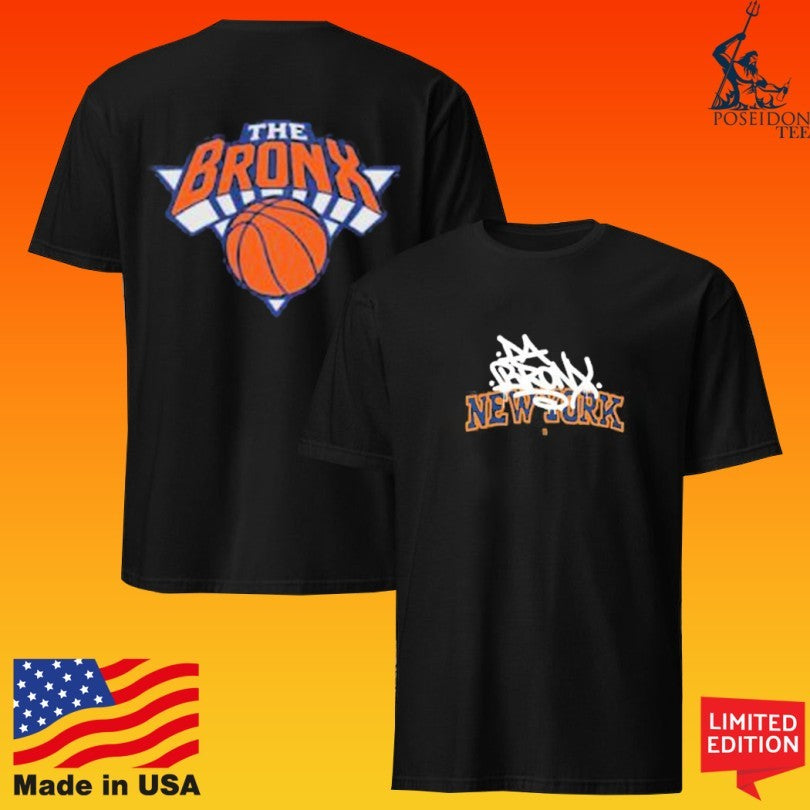 Bronx Native Bronx Basketball 2026 Playoff Edition Heavyweight Loose Fit Unisex