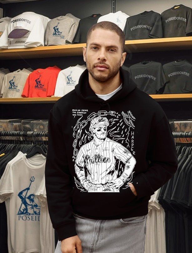 Bryce Harper Rain Or Shine The Showman Will Rise Unisex