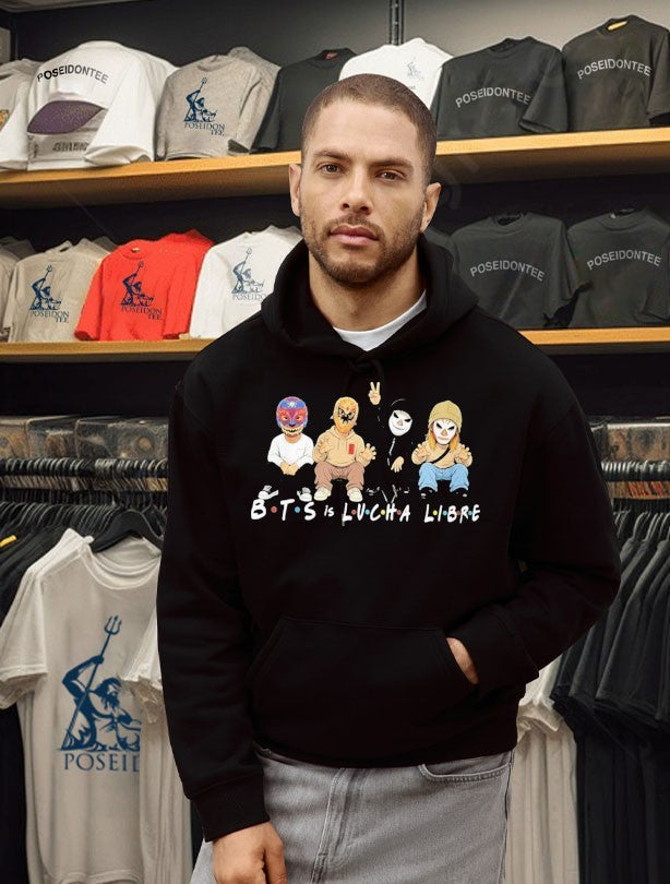 Bts Is Lucha Libre Friends Style Masked Unisex