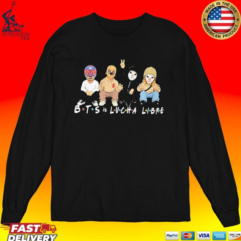 Bts Is Lucha Libre Friends Style Masked Unisex