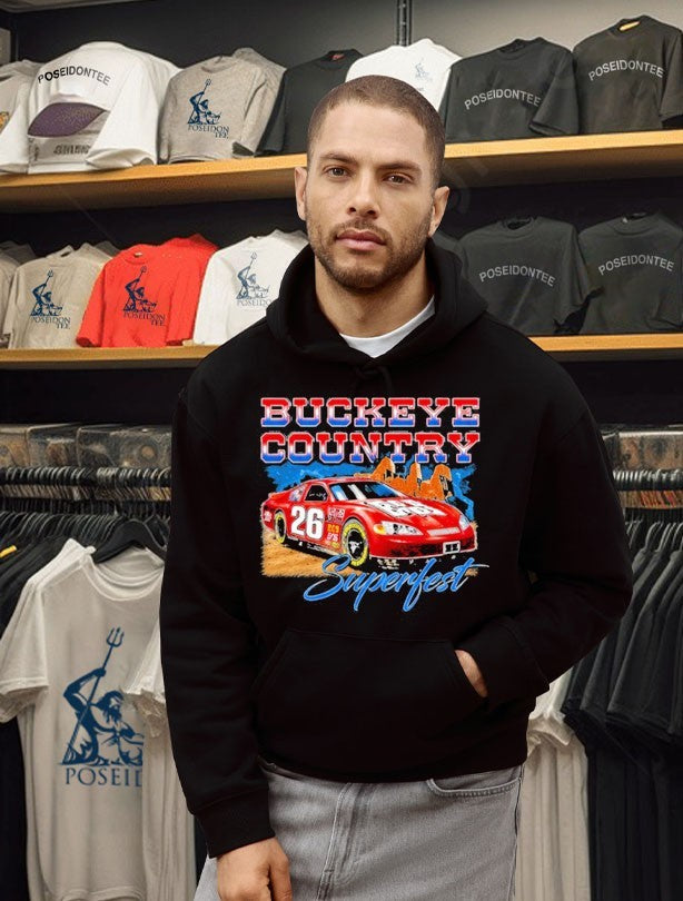 Buckeye Country Superfest 2026 Racing Car Unisex