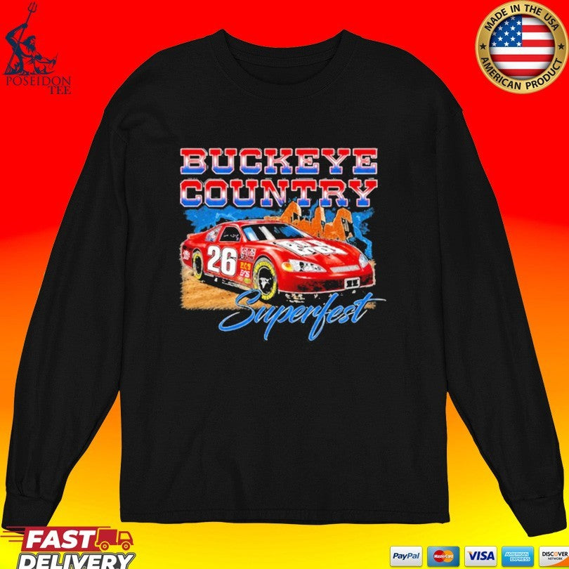 Buckeye Country Superfest 2026 Racing Car Unisex