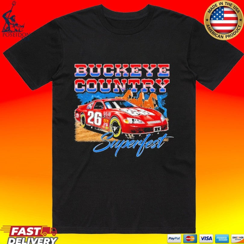 Buckeye Country Superfest 2026 Racing Car Unisex