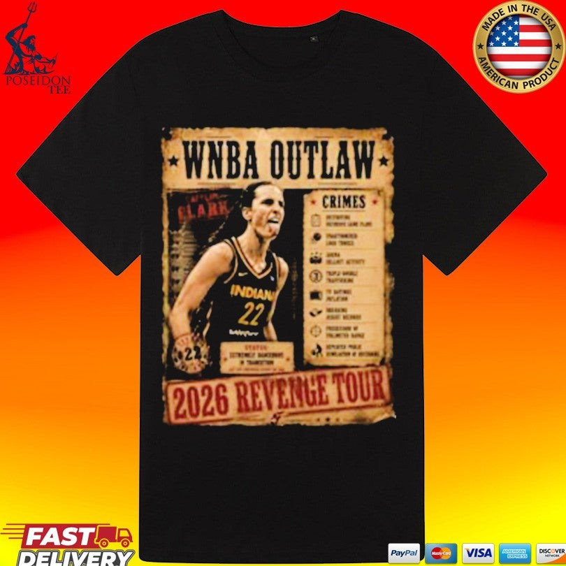 Caitlin Clark Wnba Outlaw 2026 Revenge Tour Unisex
