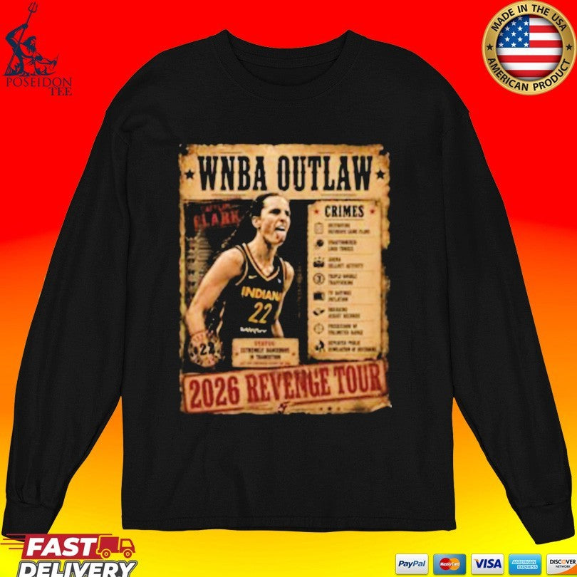 Caitlin Clark Wnba Outlaw 2026 Revenge Tour Unisex