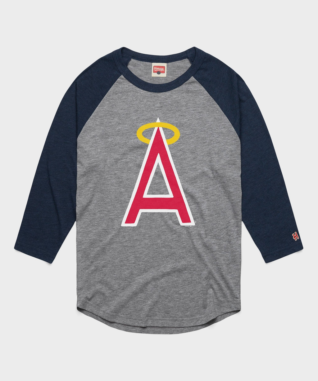 California Angels Cap Logo '72 Raglan Unisex