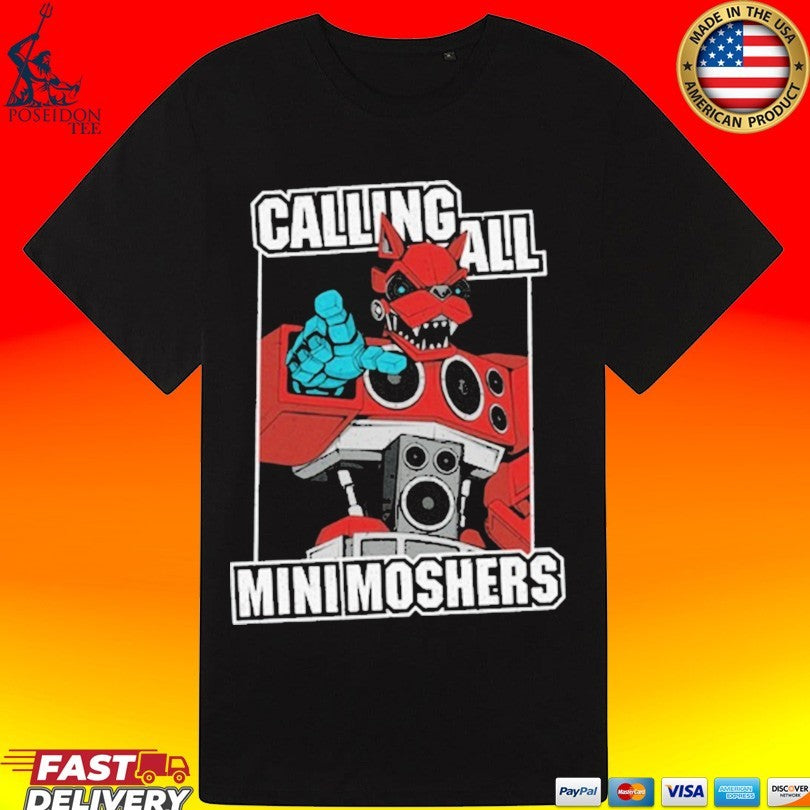 Calling All Kids Mini Moshers Unisex
