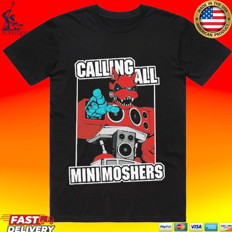 Calling All Kids Mini Moshers Unisex