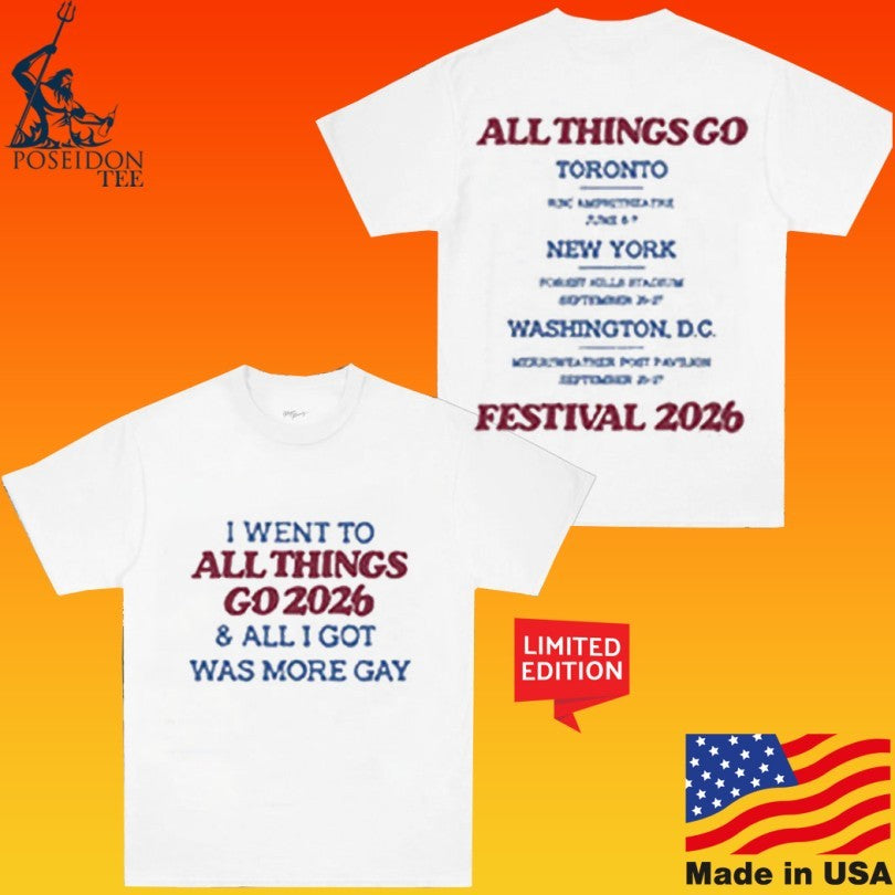Camp Collection All Things Go Festival 2026 Unisex