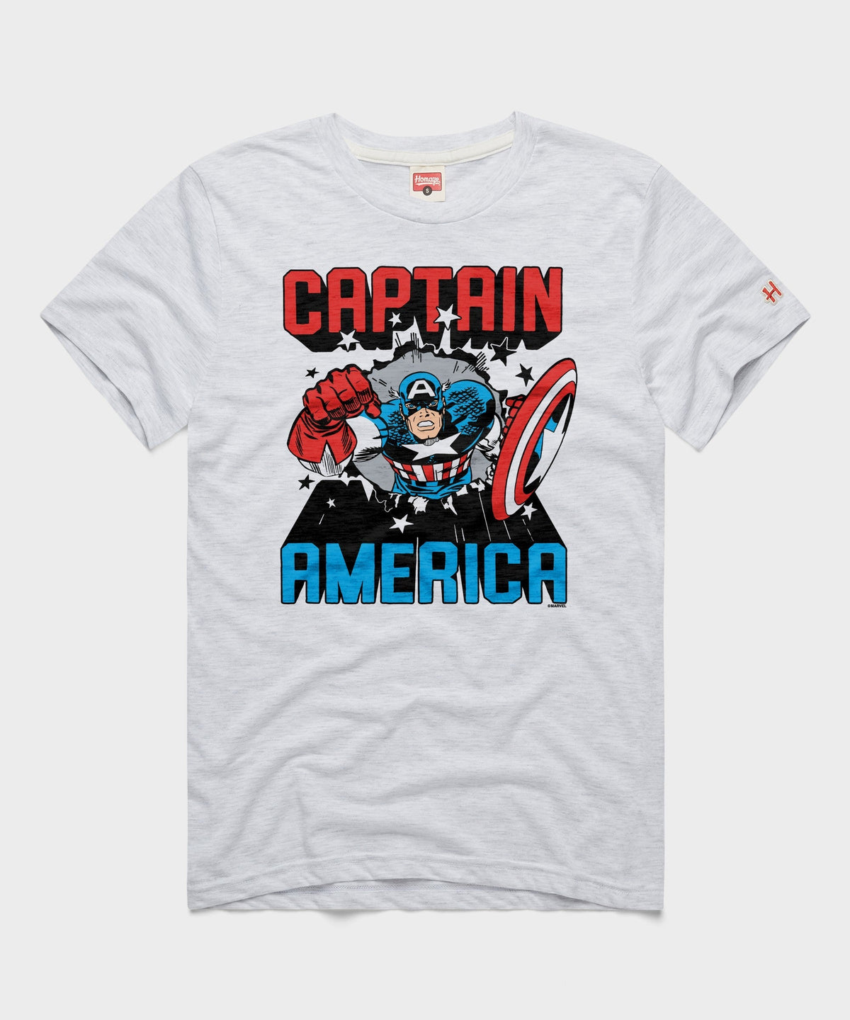 Captain America Bustin' Through Unisex