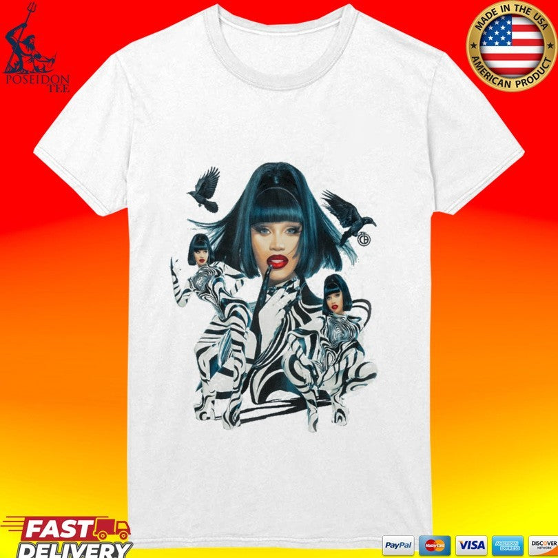 Cardi B Crows Photo Unisex