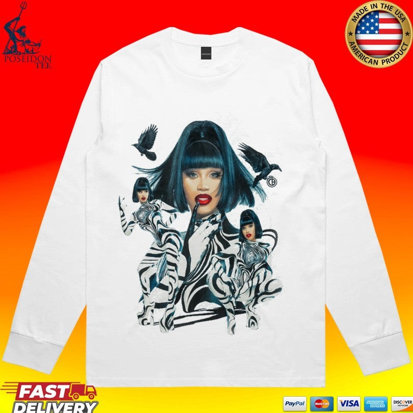 Cardi B Crows Photo Unisex