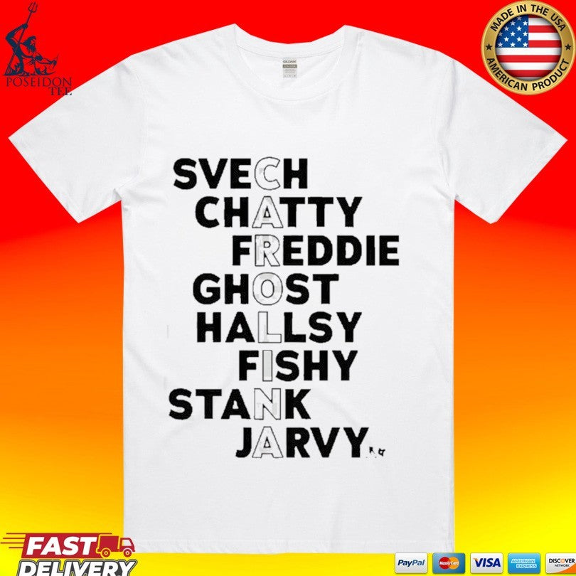 Carolina Hockey Names 2026 Svech Chatty Freddie Ghost Hallsy Fishy Stank Jarvy Unisex
