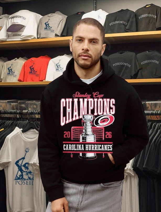 Carolina Hurricanes Charcoal 2026 Stanley Cup Champions Unisex