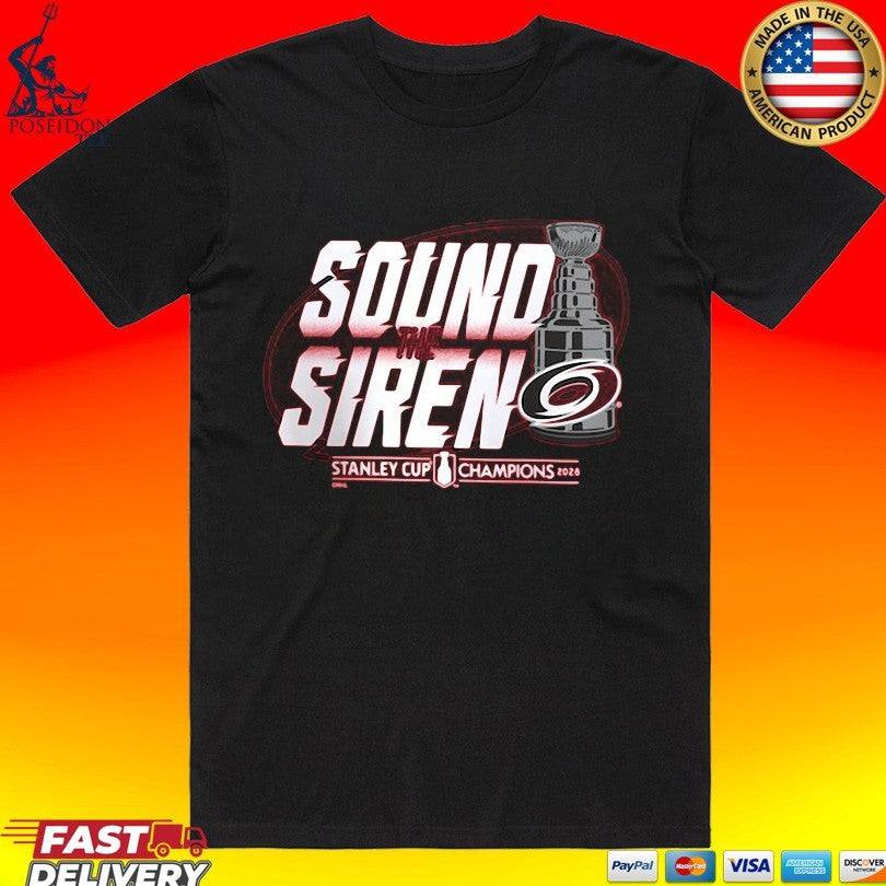 Carolina Hurricanes Charcoal 2026 Stanley Cup Champions Parade Unisex