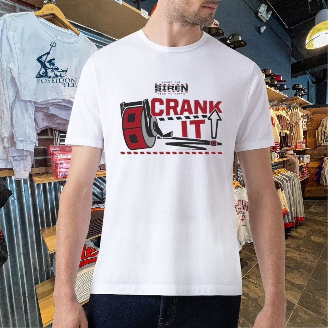 Carolina Hurricanes NHL Rinky Crank It Sound The Siren 2026 Playoffs Unisex