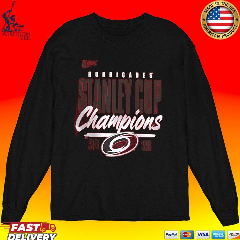 Carolina Hurricanes Red 2026 Stanley Cup Champions Logo Unisex