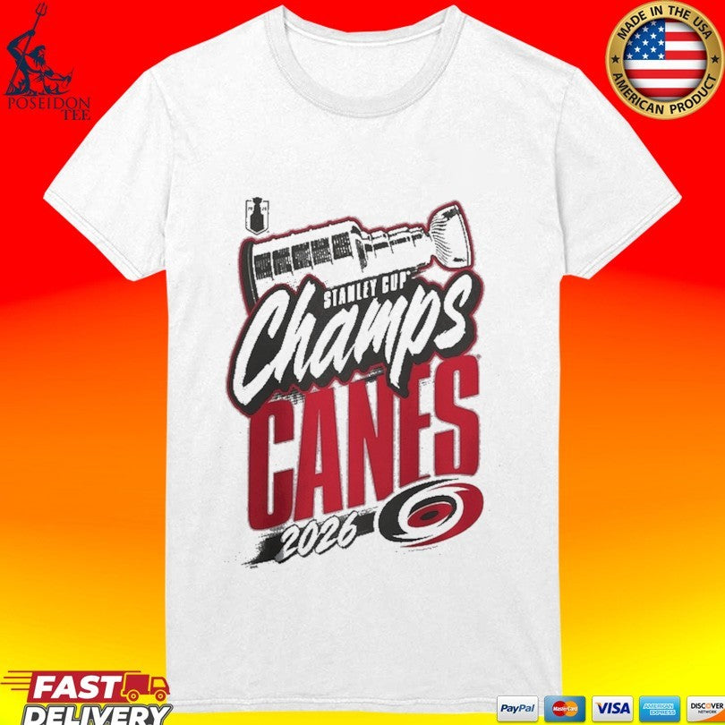 Carolina Hurricanes Steel 2026 Stanley Cup Champions Replica Locker Room Unisex