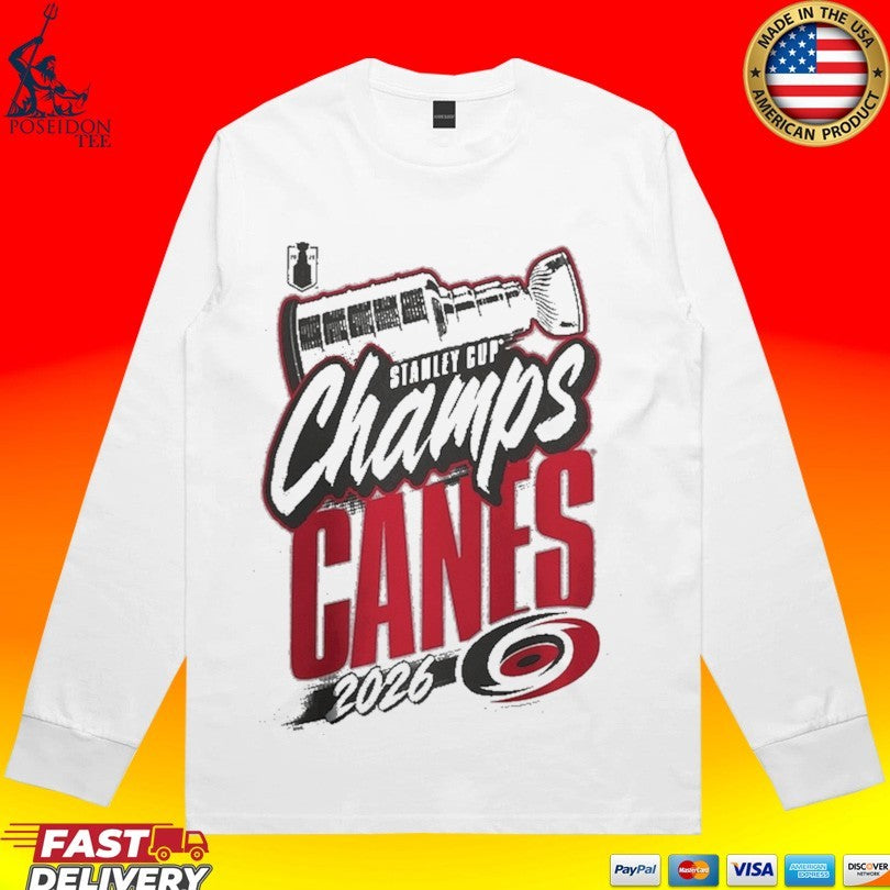 Carolina Hurricanes Steel 2026 Stanley Cup Champions Replica Locker Room Unisex