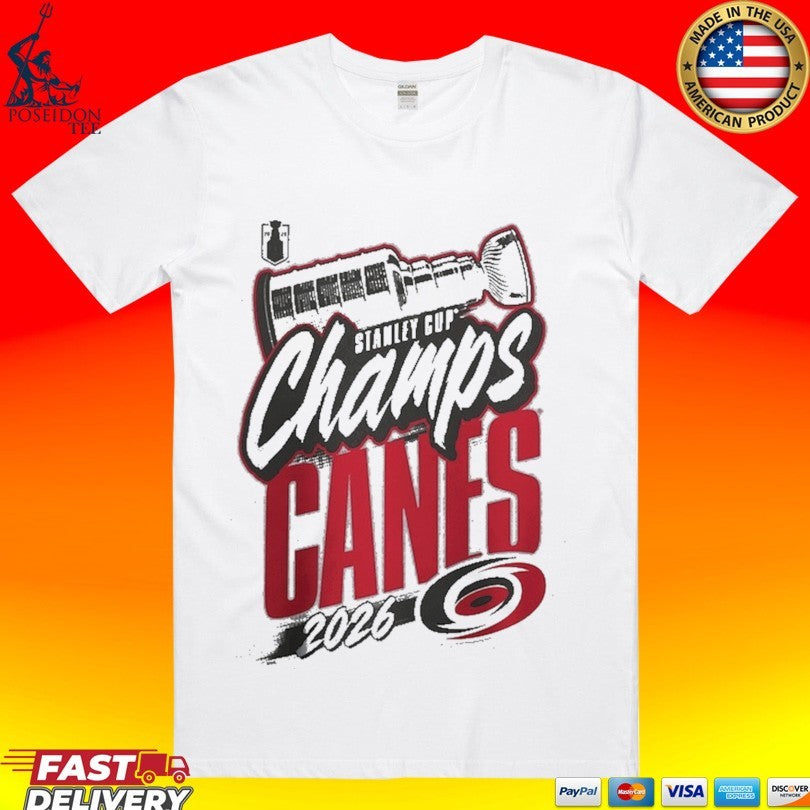 Carolina Hurricanes Steel 2026 Stanley Cup Champions Replica Locker Room Unisex