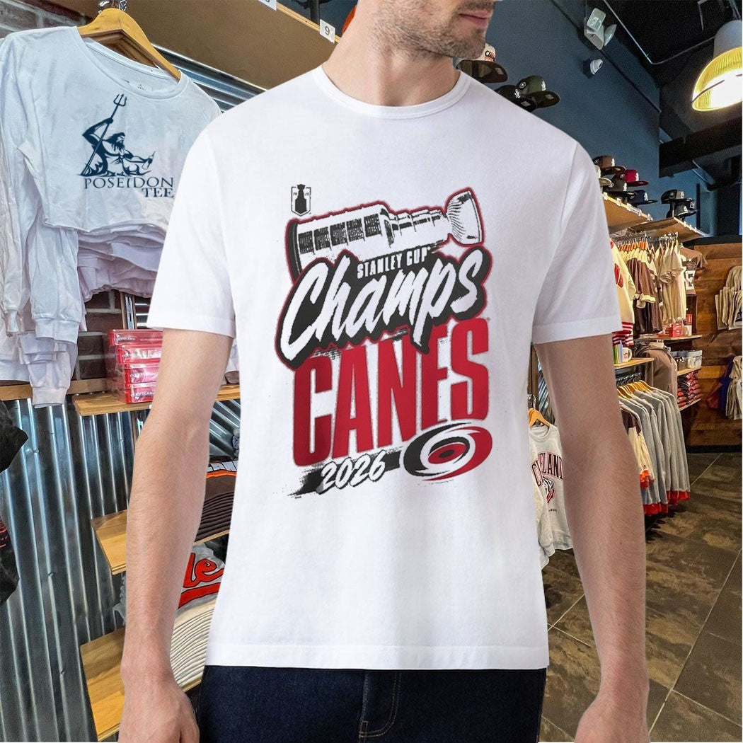Carolina Hurricanes Steel 2026 Stanley Cup Champions Replica Locker Room Unisex