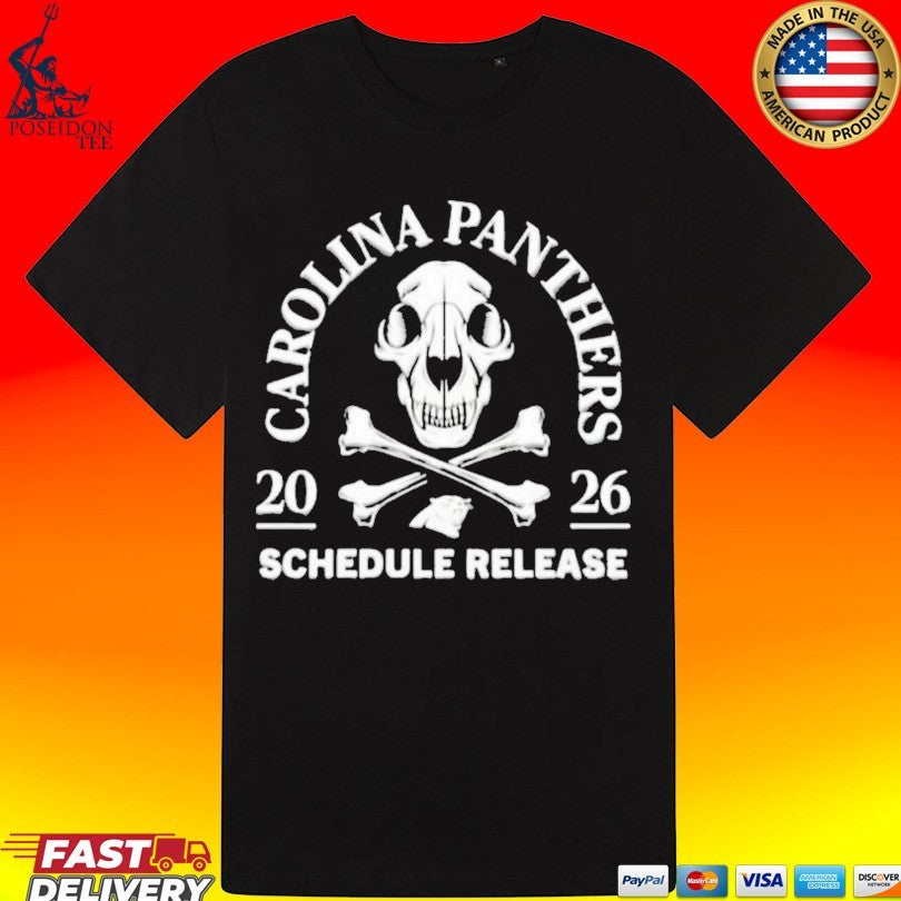 Carolina Panthers 2026 Schedule Release Unisex