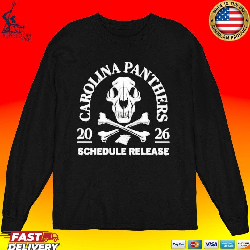Carolina Panthers 2026 Schedule Release Unisex