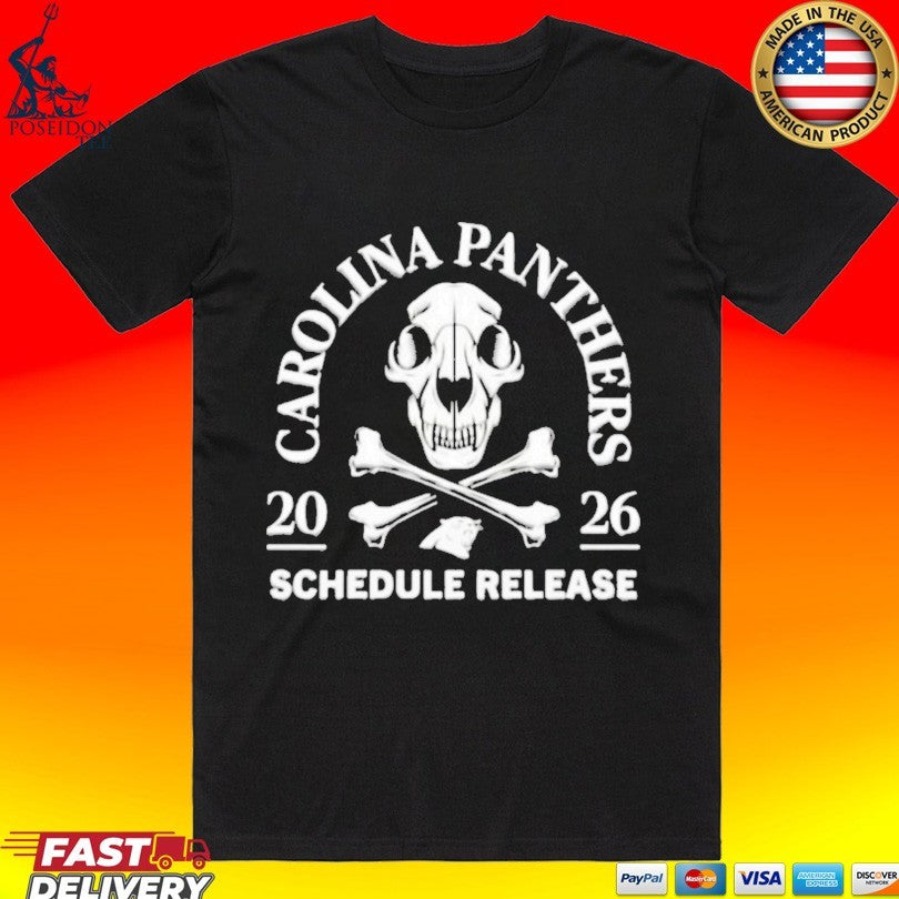 Carolina Panthers 2026 Schedule Release Unisex