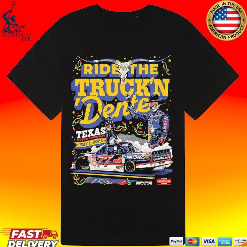 Carson Hocevar Texas Ride The Trucks Dente 2026 Win Unisex