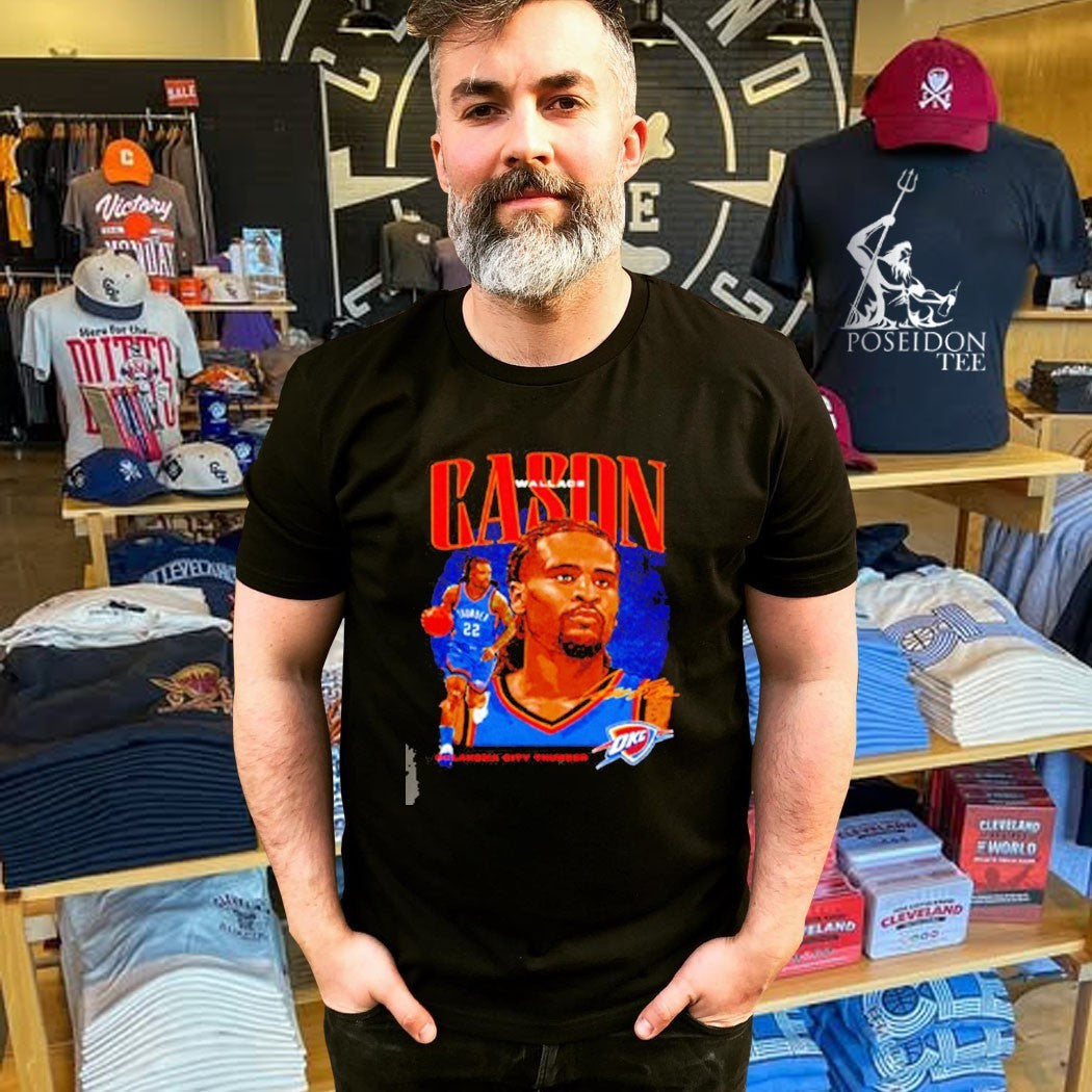 Cason Wallace Oklahoma City Thunder Dual Signature Unisex