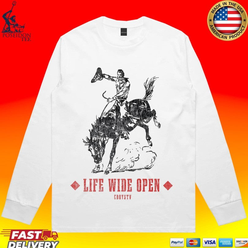 Cboystv Life Wide Open Vegas Bull Unisex