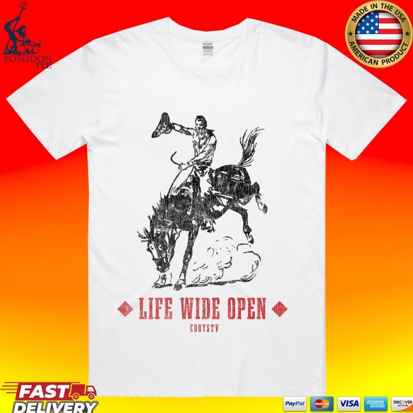Cboystv Life Wide Open Vegas Bull Unisex