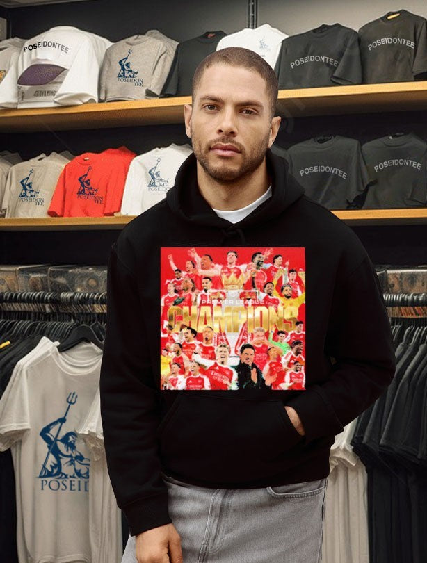 Celebrates Arsenal Fc Champions Premier League 2025 26 Unisex