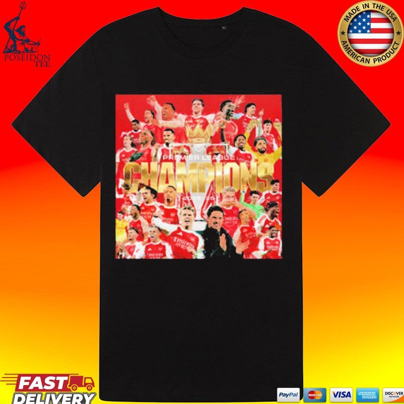 Celebrates Arsenal Fc Champions Premier League 2025 26 Unisex