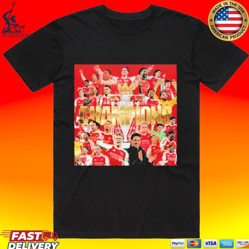 Celebrates Arsenal Fc Champions Premier League 2025 26 Unisex