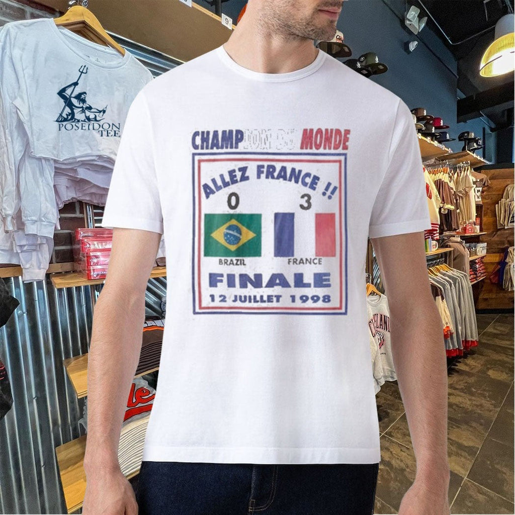 Champion Du Monde Allez France Finale 1998 Unisex