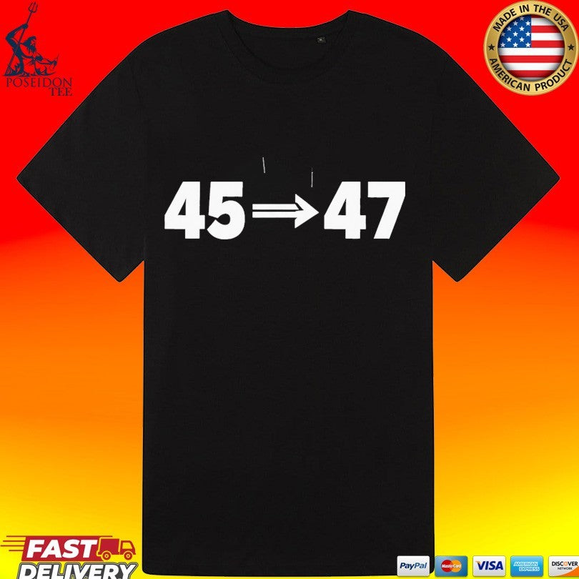 Charlie Kirk 45 47 Unisex