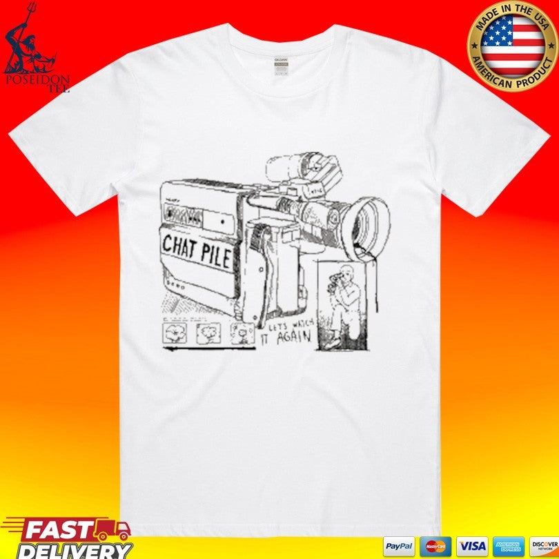 Chat Pile Let’s Watch It Again Camcorder Unisex