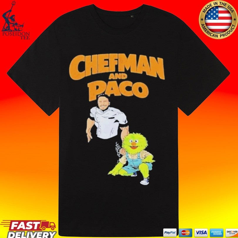 Chefman And Paco Cartoon Mascot Graphic Unisex