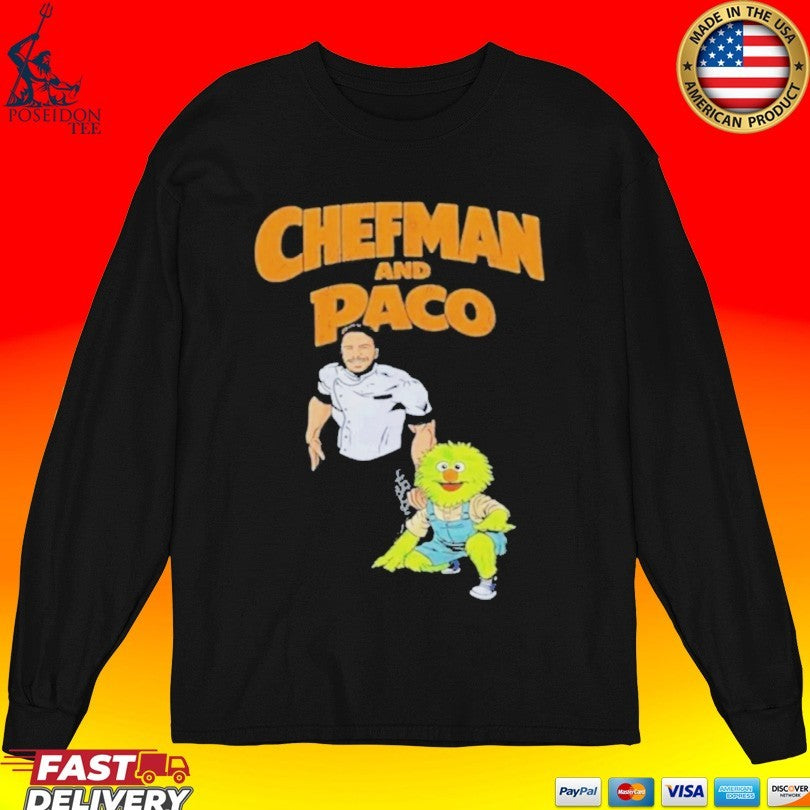 Chefman And Paco Cartoon Mascot Graphic Unisex
