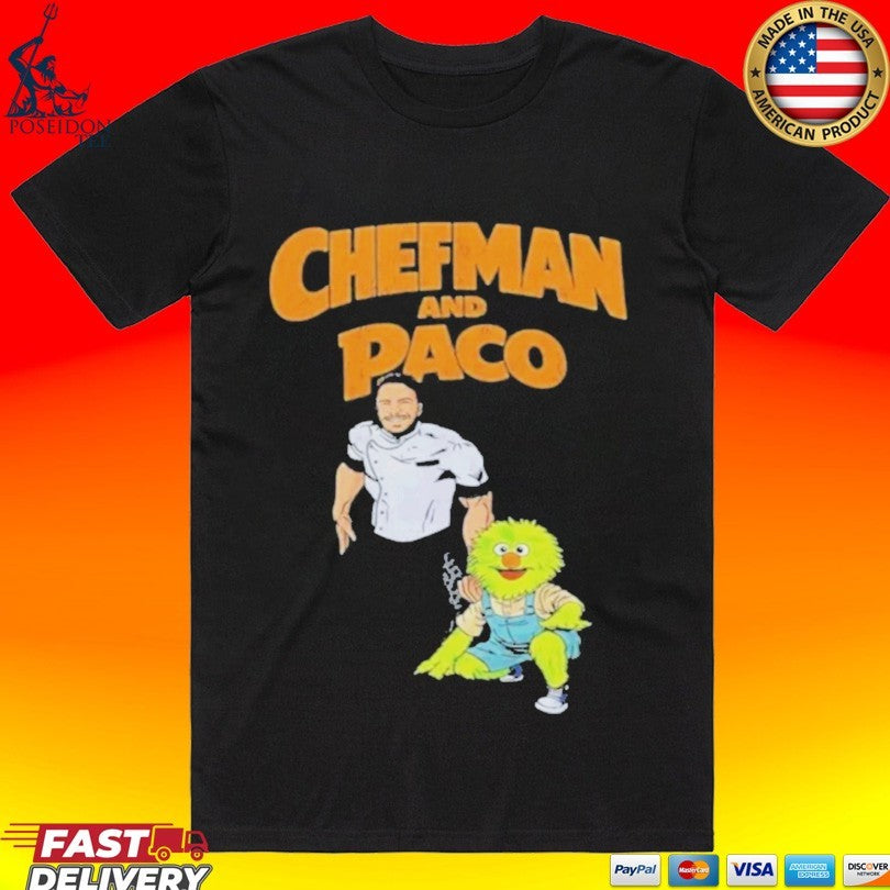 Chefman And Paco Cartoon Mascot Graphic Unisex
