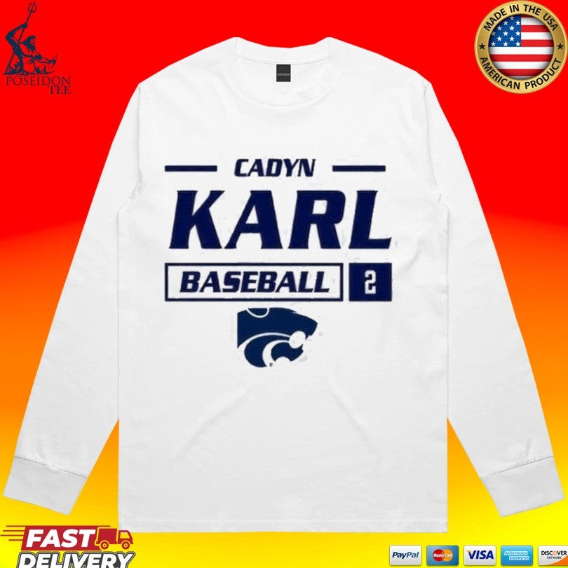 Cherri Harms K State Cadyn Karl Baseball 2 Unisex