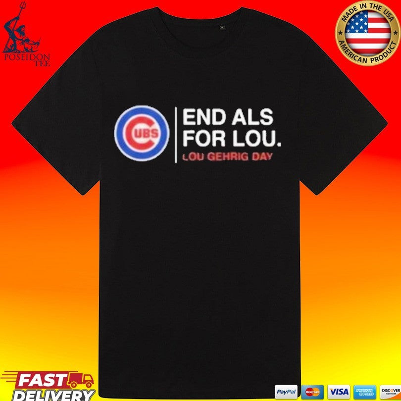 Chicago Cubs End ALS Lou Gehrig Day Unisex