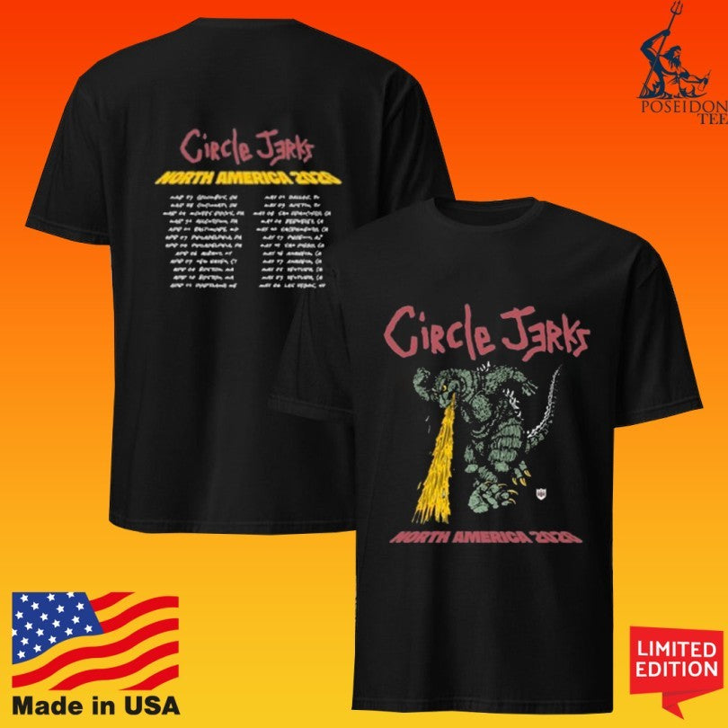 Circle Jerks 2026 North American 2026 Unisex