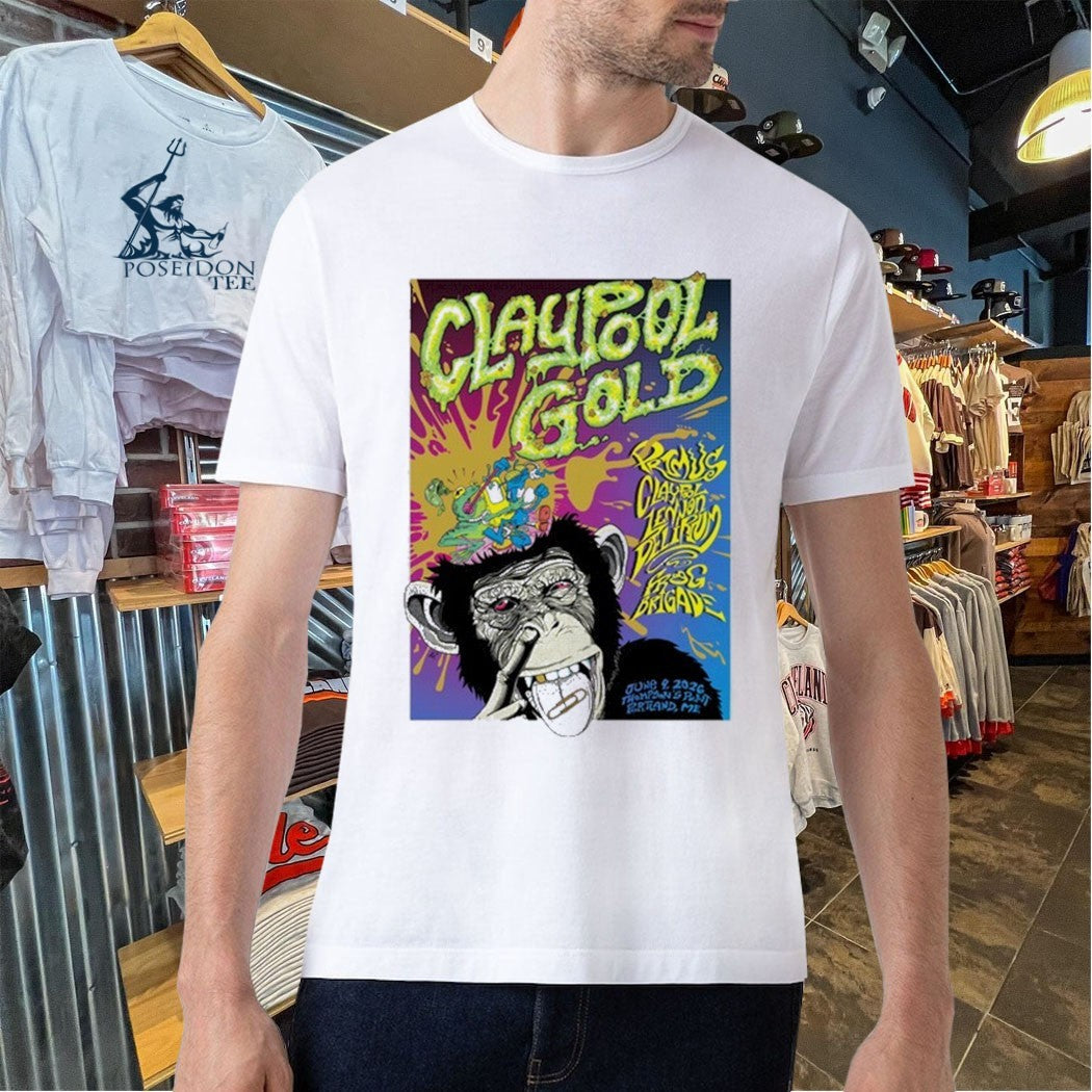Claypool Gold Primus In Portland Me On June 9 2026 Tour Unisex