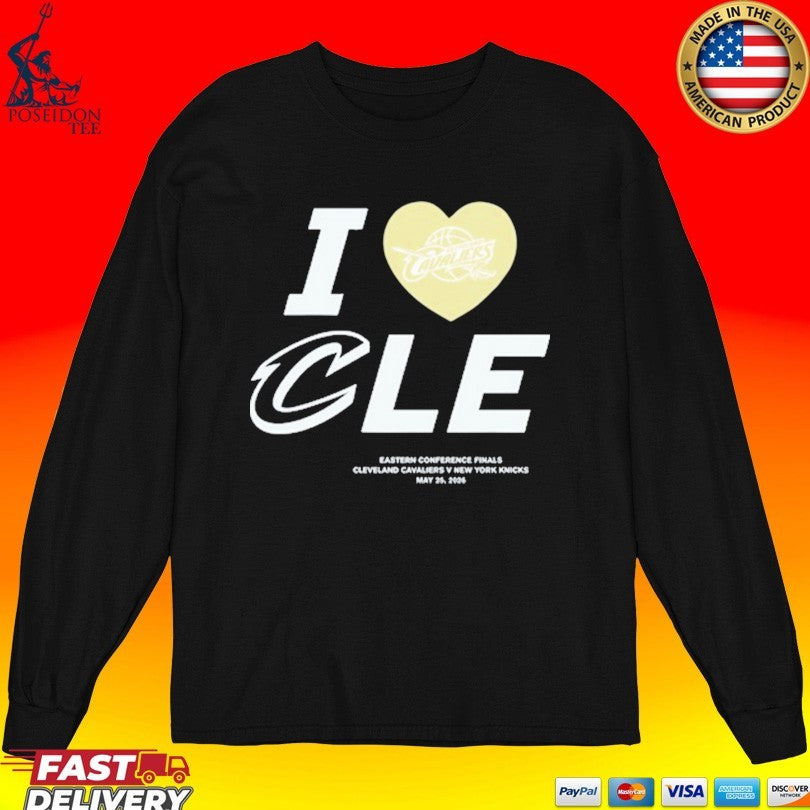 Cleveland Cavaliers Game 4 2026 I Love Cle Unisex