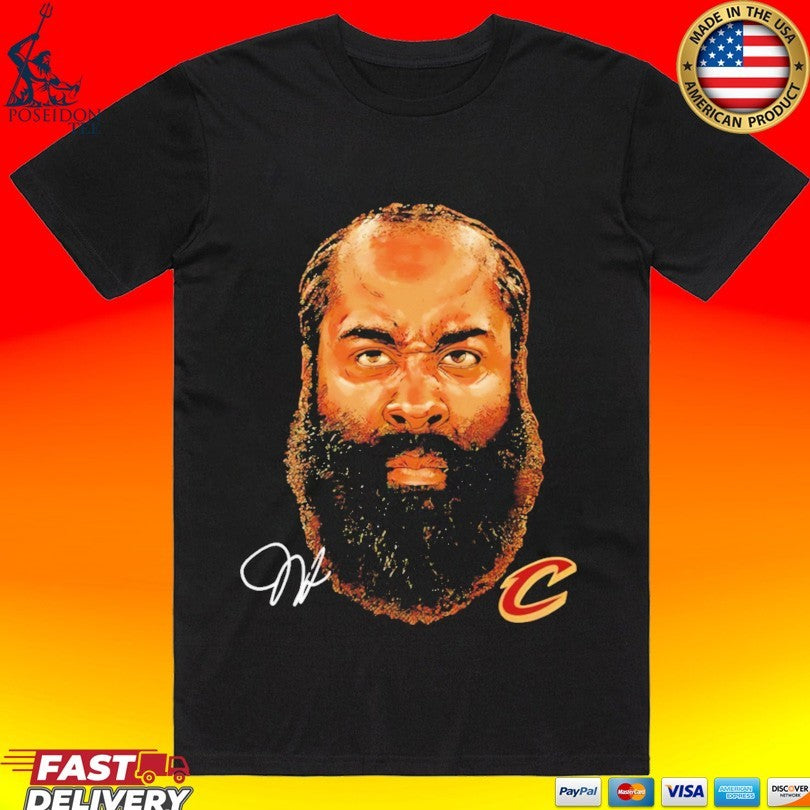 Cleveland Cavaliers James Harden Big Head Signature Unisex